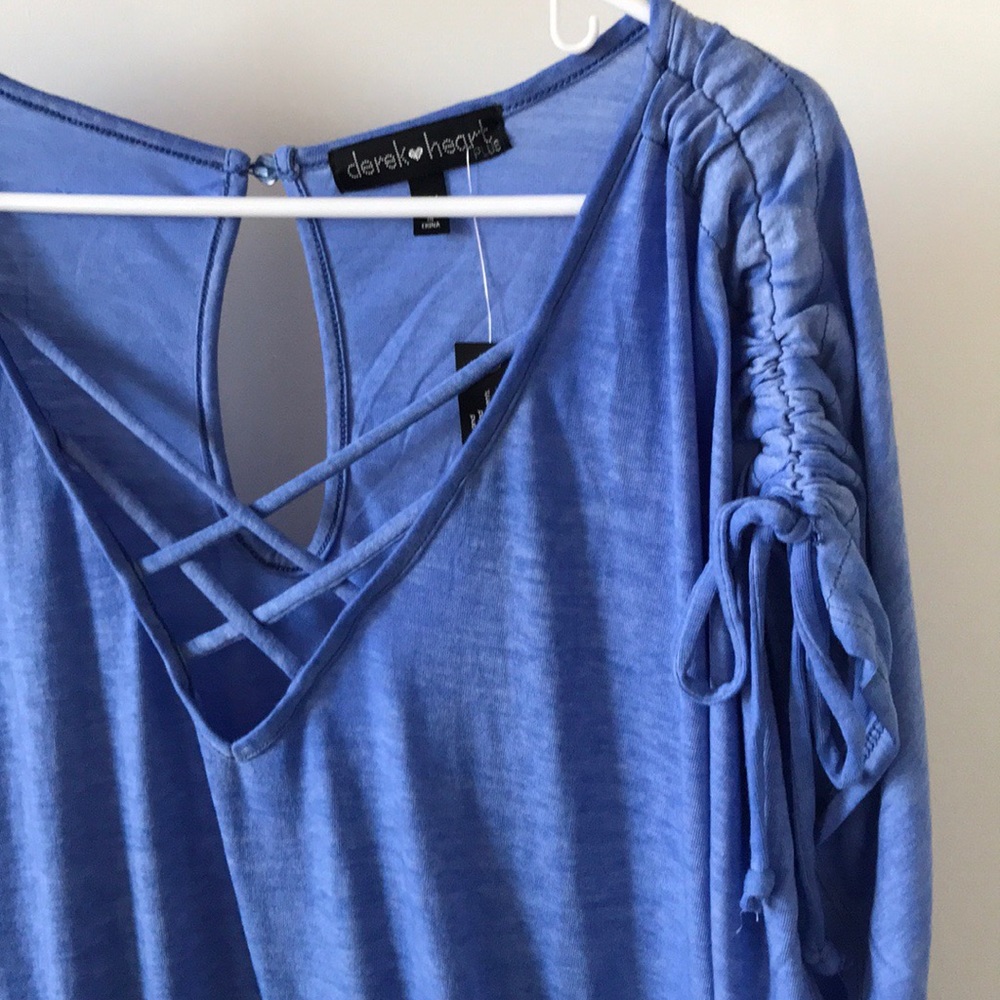 Blue Romper Plus Size - Picture 5 of 7